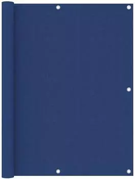 vidaXL Balkonscherm Oxford-Stoff blau 120x600cm