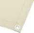 vidaXL Balkon-Sichtschutz 90x700cm, 100% Polyester-Oxford, creme