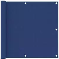 vidaXL Balkon-Sichtschutz Blau 90x500 cm Oxford-Gewebe