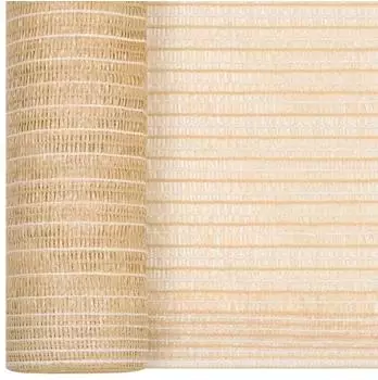 vidaXL Sichtschutznetz beige 1,2x50m HDPE 195g/m²