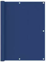 vidaXL Balkon-Sichtschutz Blau 120x300 cm Oxford-Gewebe