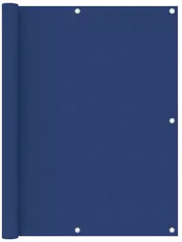 vidaXL Balkon-Sichtschutz blau 120x300cm Oxford-Gewebe (135016)
