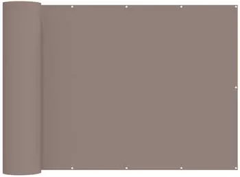 vidaXL Balkon Sichtschutz 150x1000cm Polyester mit PU-Beschichtung
