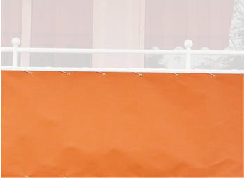 Angerer Balkonbespannung 90cm x 6m uni orange