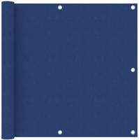 vidaXL Balkon-Sichtschutz Blau 90x600 cm Oxford-Gewebe