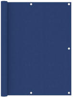 vidaXL Balkon-Sichtschutz Blau 120x500 cm Oxford-Gewebe