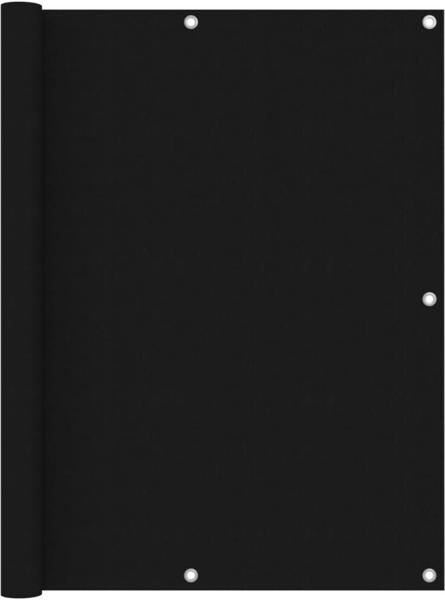 vidaXL Balkon-Sichtschutz Oxford-Gewebe 120 x 600 cm schwarz