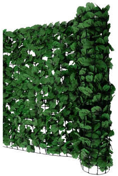 Mendler Balkonsichtschutz N77 300x100cm Blatt dunkel