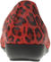 NaturalFeet Jasmin Ballerina Leopardenprint rot schwarz