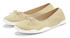 Lascana Sneaker Ballerinas beige