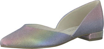 Marco Tozzi Woms Ballerina silber