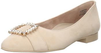 Paul Green Ballerina 2986-003 Rauleder beige