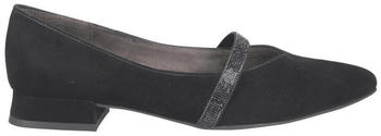 Paul Green Ballerina 1116-016 Rauleder schwarz