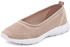Lascana Sneaker Ballerinas ultraleichter Slipper Mesh rosa