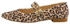 Paul Green Leder Ballerinas leopard schwarz