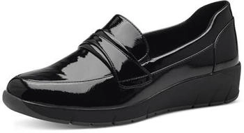 Jana Shoes Damen Slipper Elegant vegan schwarz