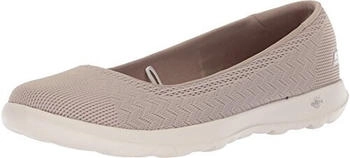 Skechers Go Walk Lite Ballerinas taupe beige