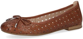 Caprice Ballerina cognac 15818648