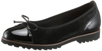 Gabor Ballerina Flats Chunky Slipper schwarz