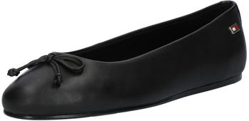Tommy Hilfiger Ballerina 'ESSENTIAL CHIC' schwarz