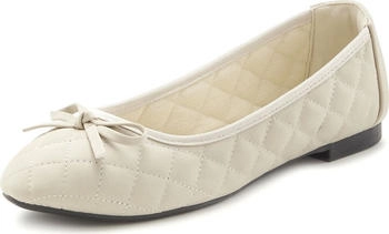 Lascana Ballerina Schleifenapplikation beige – Vielseitiger Begleiter für jeden Anlass