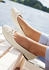 Lascana Ballerina Schleifenapplikation beige