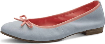 Tamaris Klassische Ballerina 1-22166-44 blau
