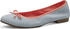 Tamaris Klassische Ballerina 1-22166-44 blau