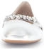 Gabor Leder Ballerinas silber