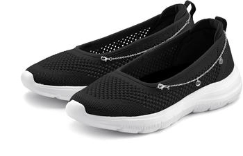 Lascana Slip-On-Sneaker Ballerina schwarz – Lascana Slip-On-Sneaker Ballerina schwarz verbinden sportliche Leichtigkeit mit zeitloser Eleganz