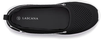 Lascana Slip-On-Sneaker Ballerina schwarz – Schneller Einstieg ohne Kompromisse beim Halt