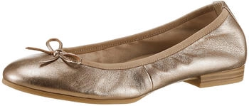 Tamaris Ballerina Festtagsschuh Hochzeitsschuh Metallic-Schimmer