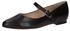 Caprice Leder Riemchenballerina schwarz