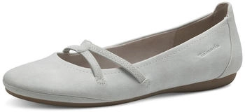 Tamaris Ballerina Riemen Stretch sportlich 1-22110-42 grau