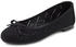 Lascana Ballerina Freizeitschuh schwarz Cut-Outs