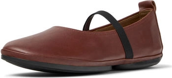 Camper Riemchenballerina 'Nina' rot schwarz