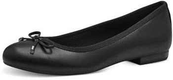 Marco Tozzi Ballerinas Schleife schwarz