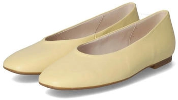 Gabor Ballerinas gelb Glattleder
