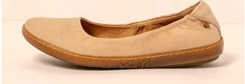 El Naturalista Leder Ballerina Schuhe N5300 koralle beige