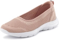 LASCANA Sneaker Ballerinas "Halbschuh, Slip-On-Sneaker," zum Reinschl&uuml;pfen VEGAN