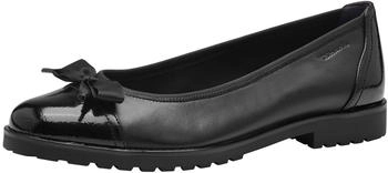 Tamaris TOUCHit-Fußbett Slip-ons schwarz