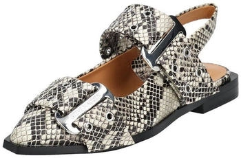 Steve Madden Lederimitat Ballerinas beige