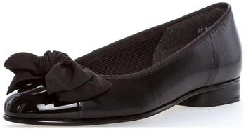 Gabor Ballerinas Echtleder Textil Schlupfschuh