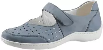 Waldläufer Ballerina blau denim