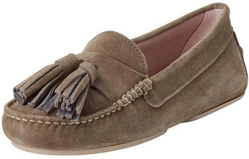 Pretty Ballerinas Mokassin Microtina Tassel Arena beige schwarz