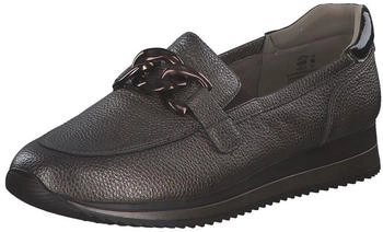 Jana Shoes Damen Slip On Sneaker vegan silber