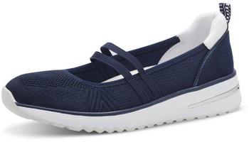 Marco Tozzi Ballerina blau schwarz
