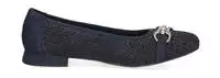 Caprice Ballerina, Blockabsatz, Bequemschuh, Businessschuh mit Schmuckelement