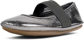 Camper 80025-155 silberne Lederballerinas