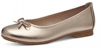 Jana Shoes Ballerinas gold
